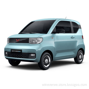 Made In China Long Battery Life Wuling Hongguang Mini Ev New Energy Electric Cars